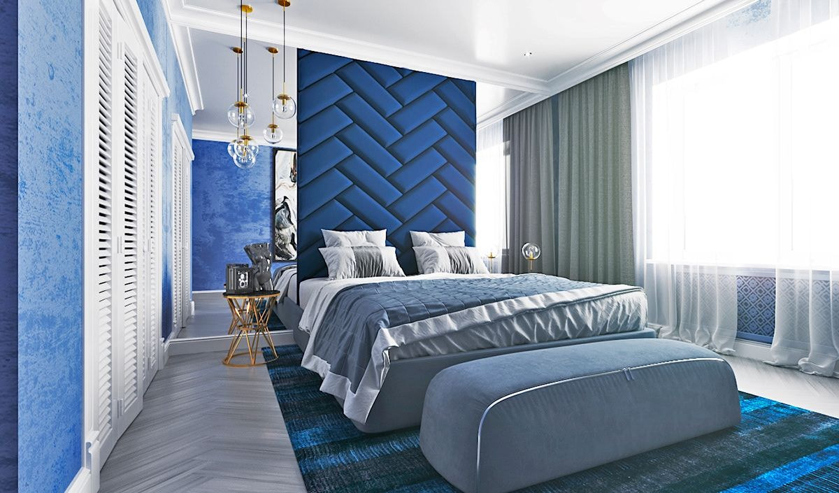 Ý nghĩa màu xanh dương trong thiết kế nội thất