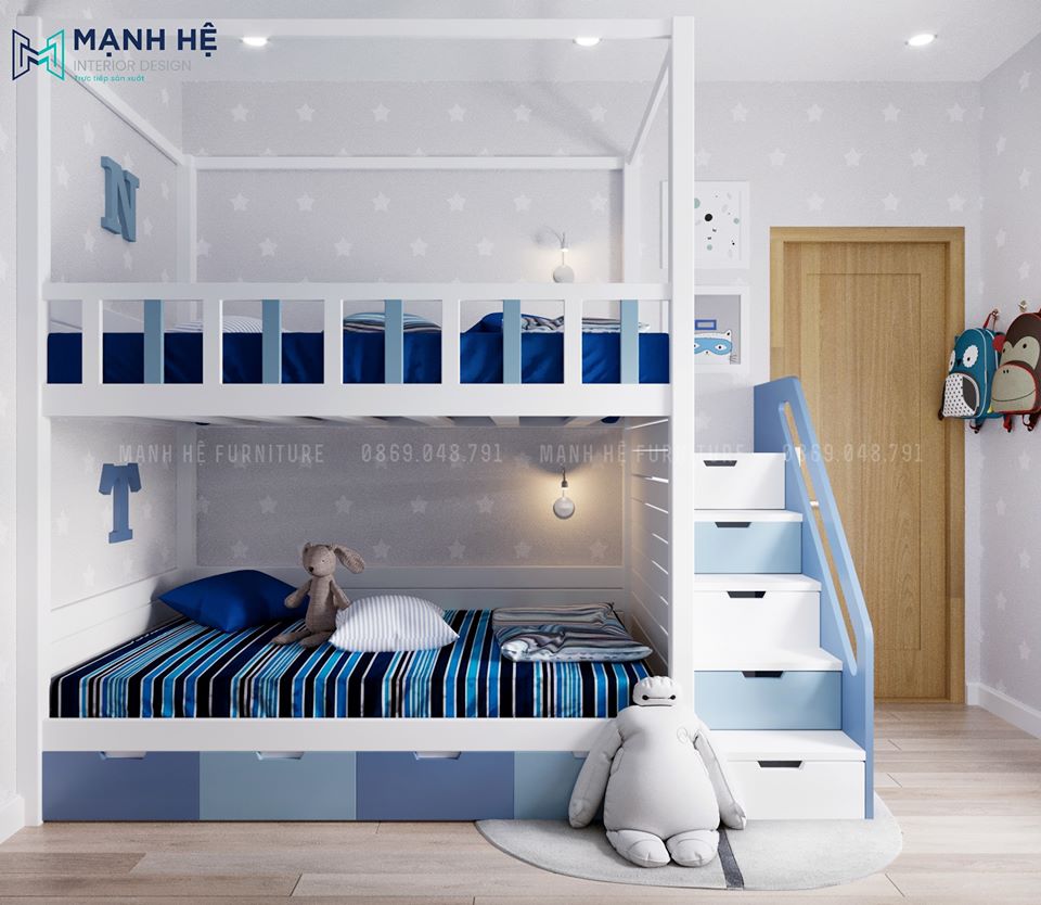 giường tầng cho bé