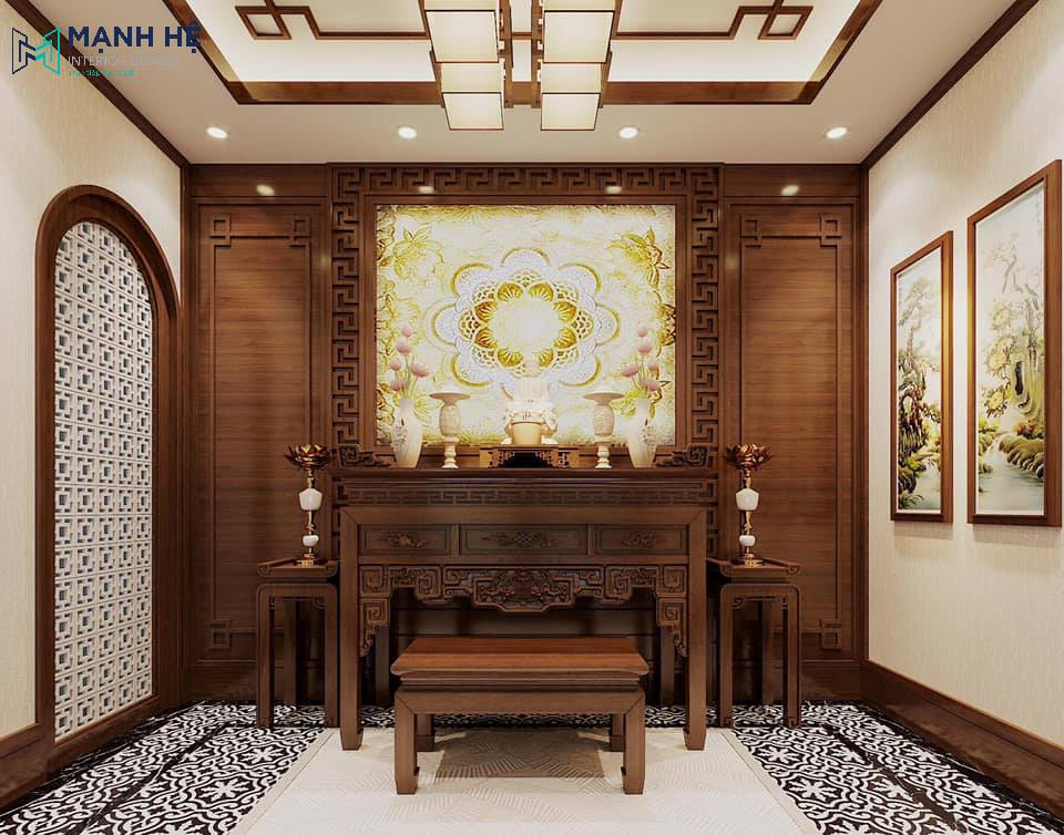 phòng thờ lớn cho chung cư