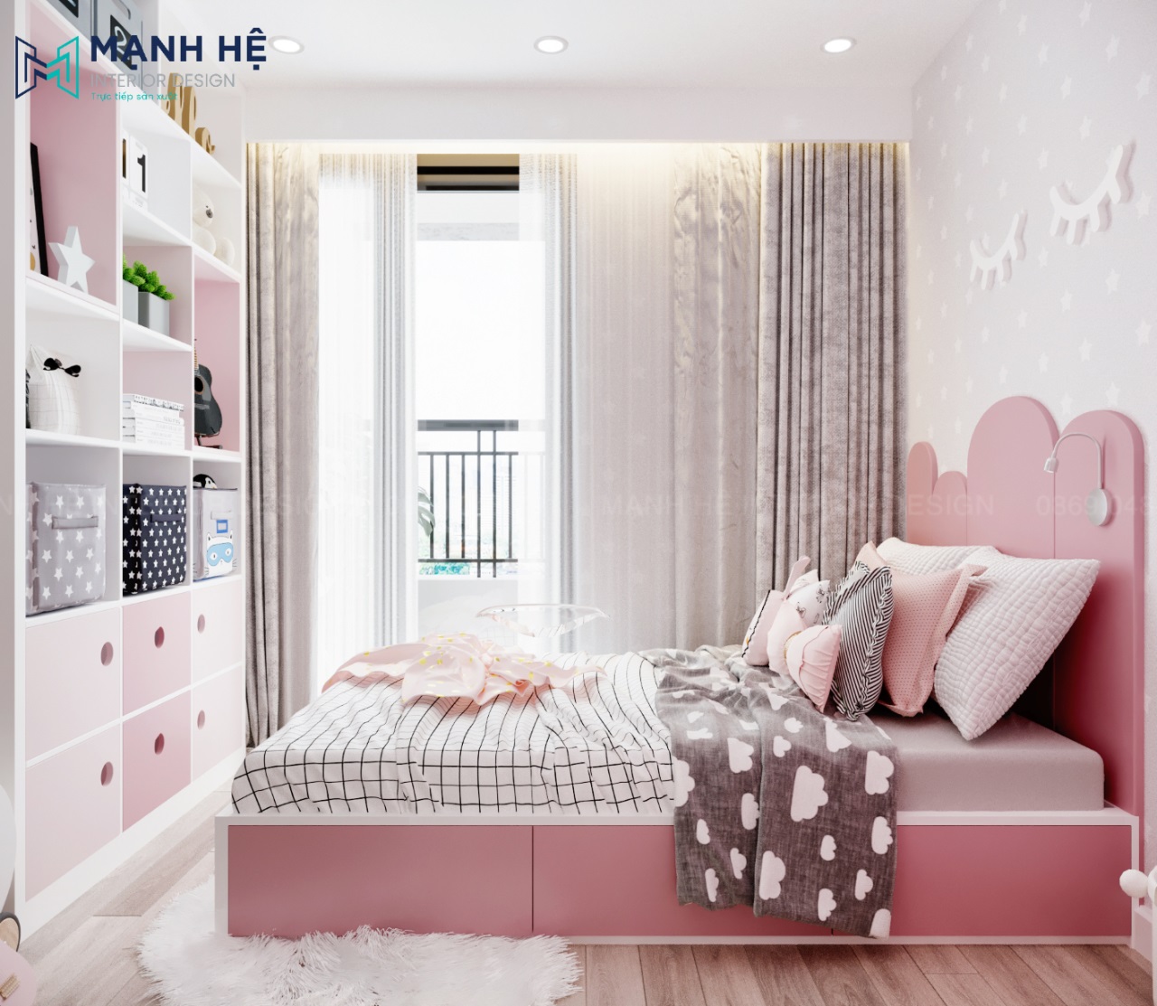 Giường ngủ hộp