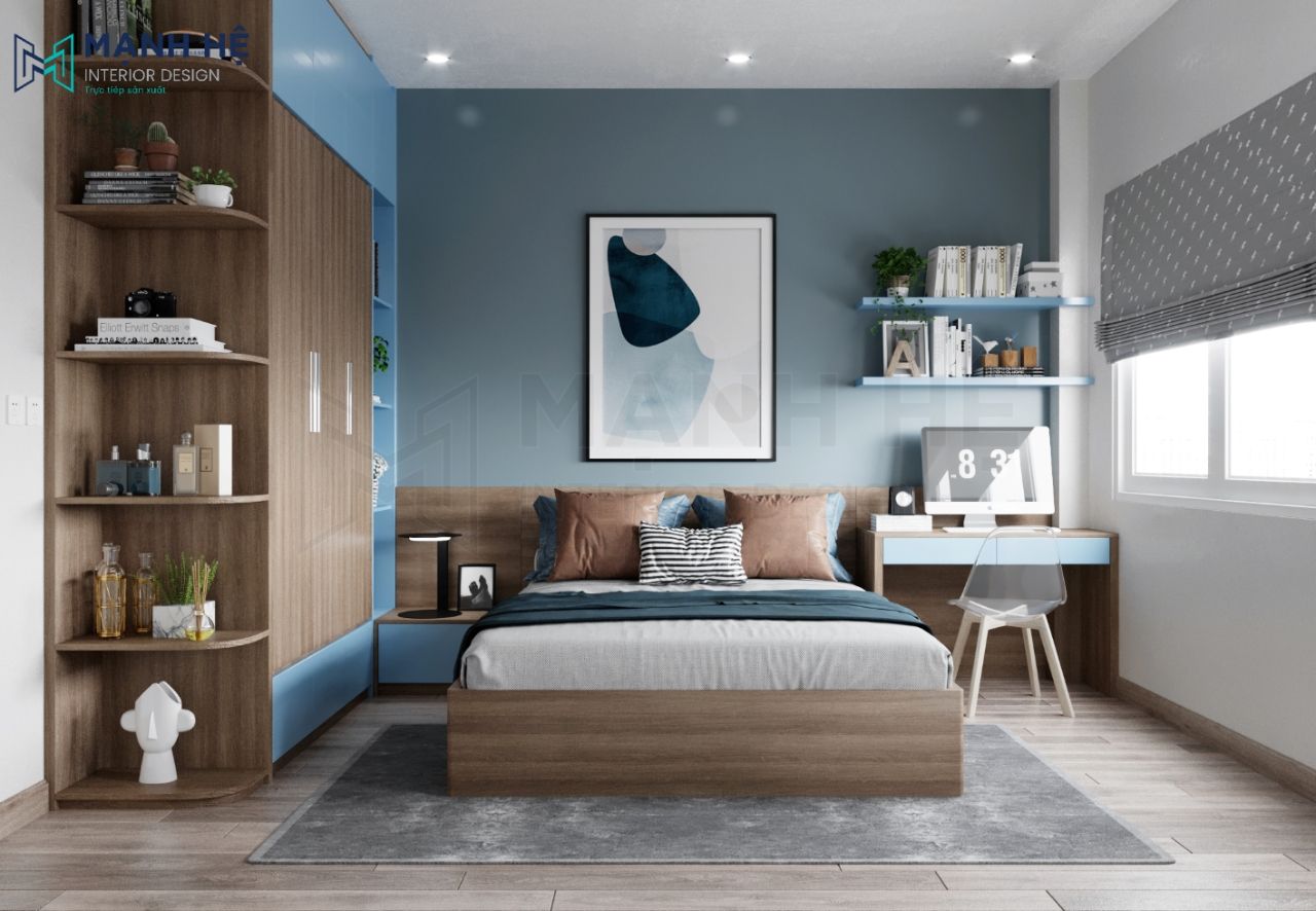 không gian phòng ngủ hiện đại