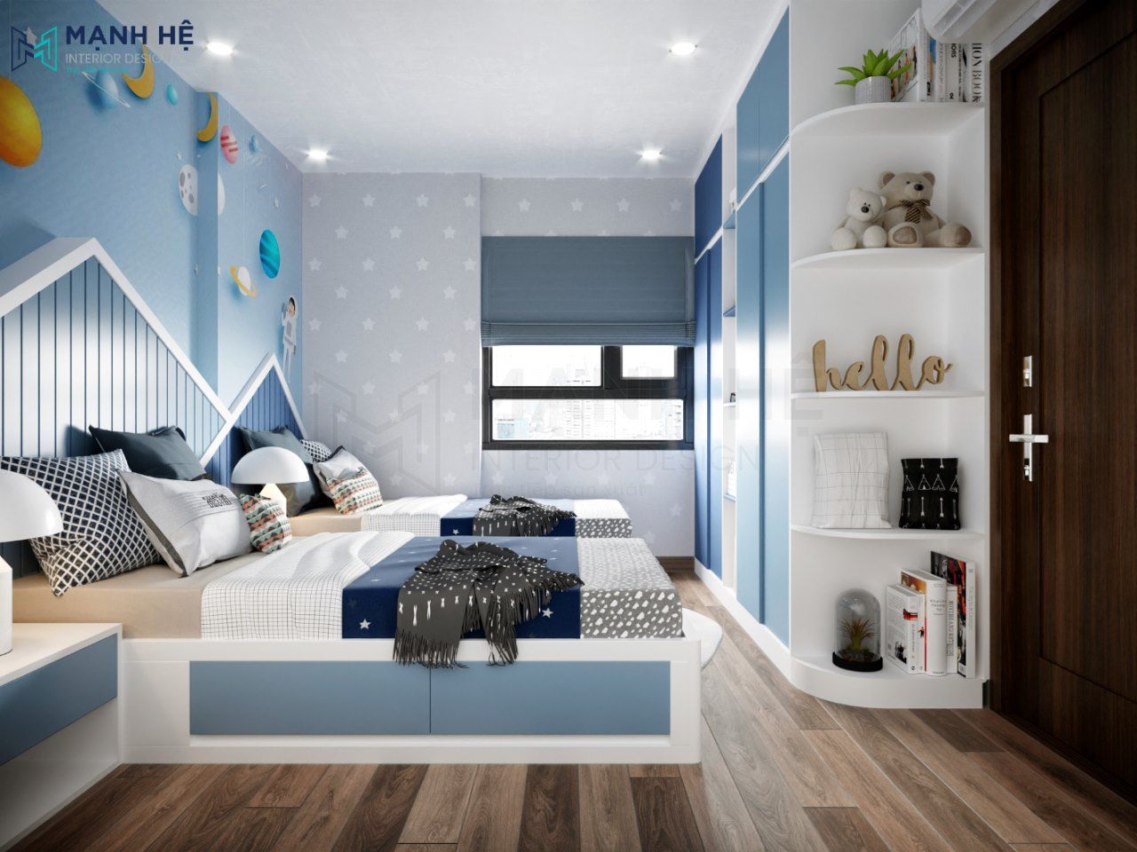 giường ngủ hộc kéo