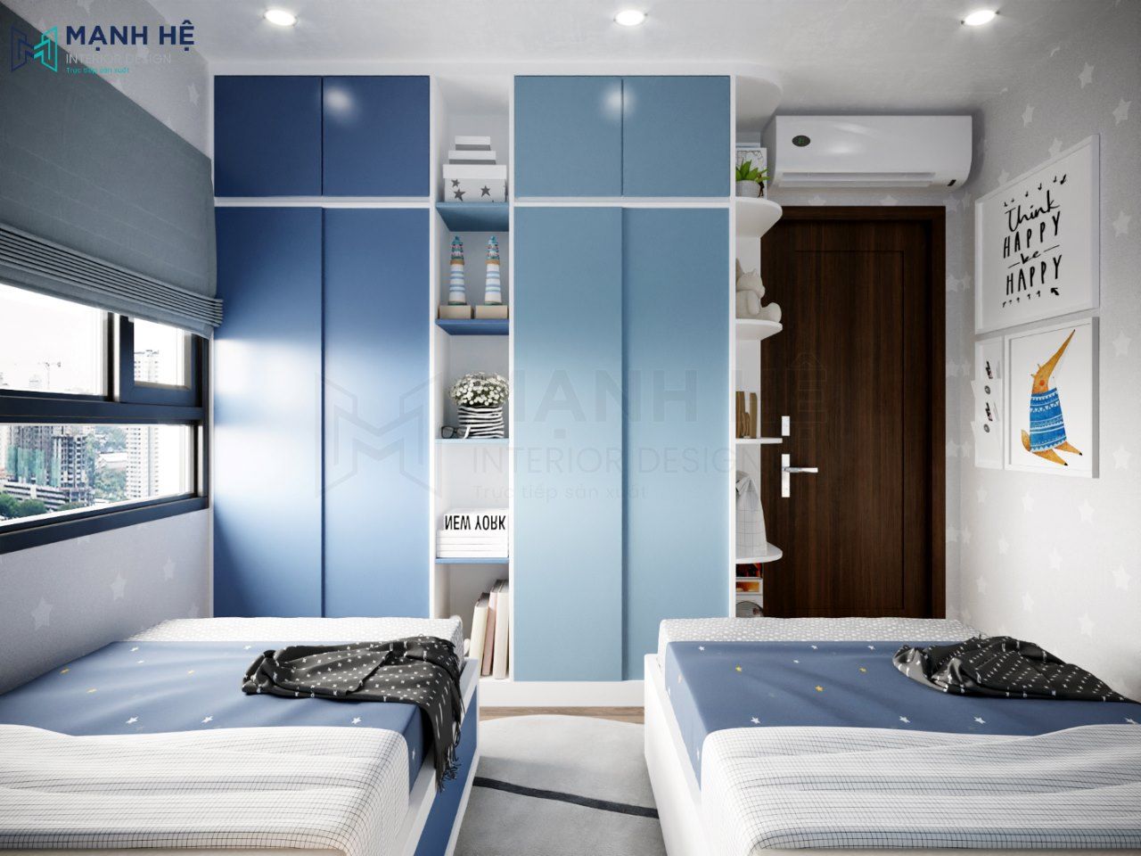 tủ quần áo đôi