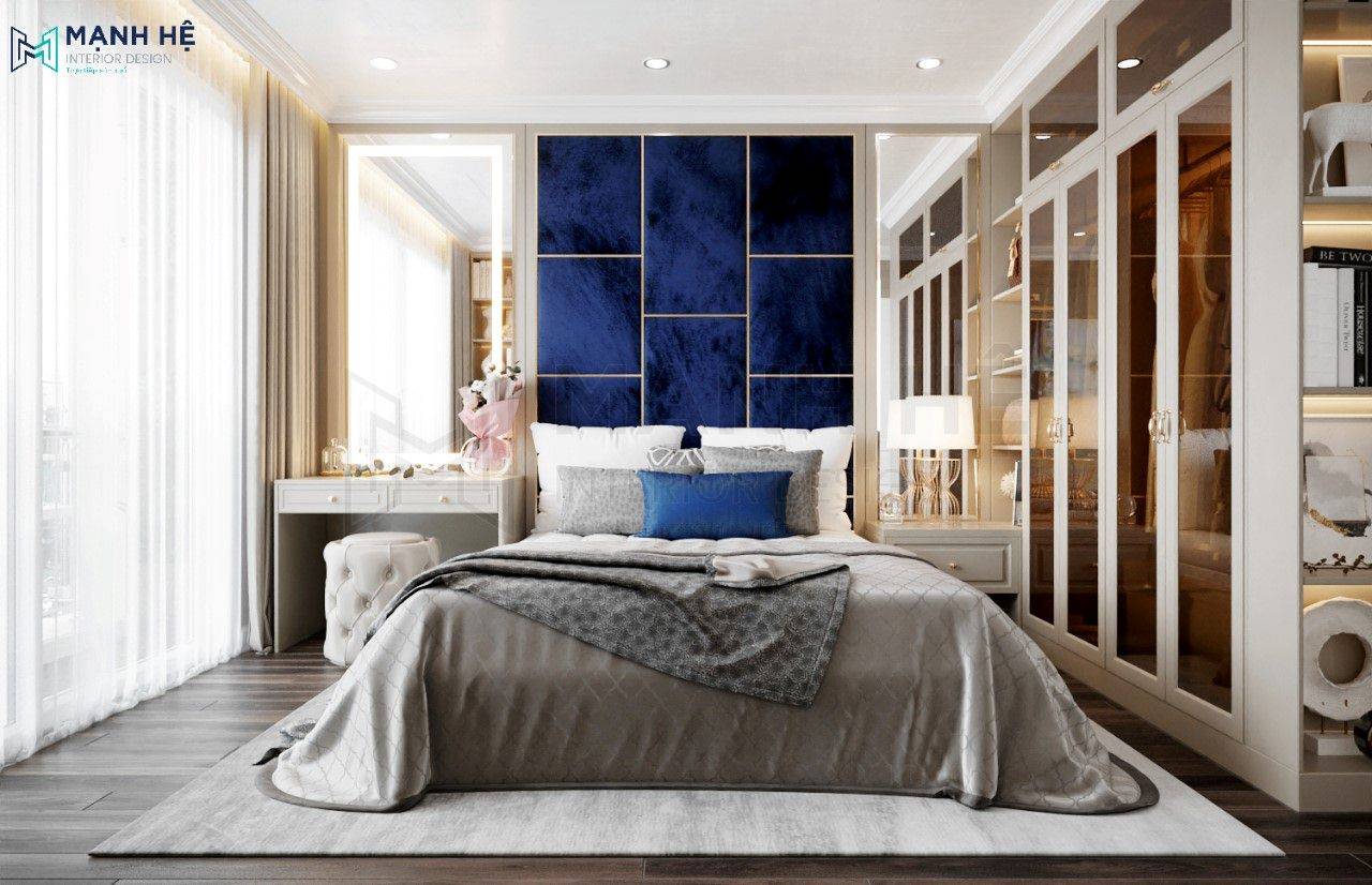 thiết kế nội thất phòng ngủ nhỏ chung cư