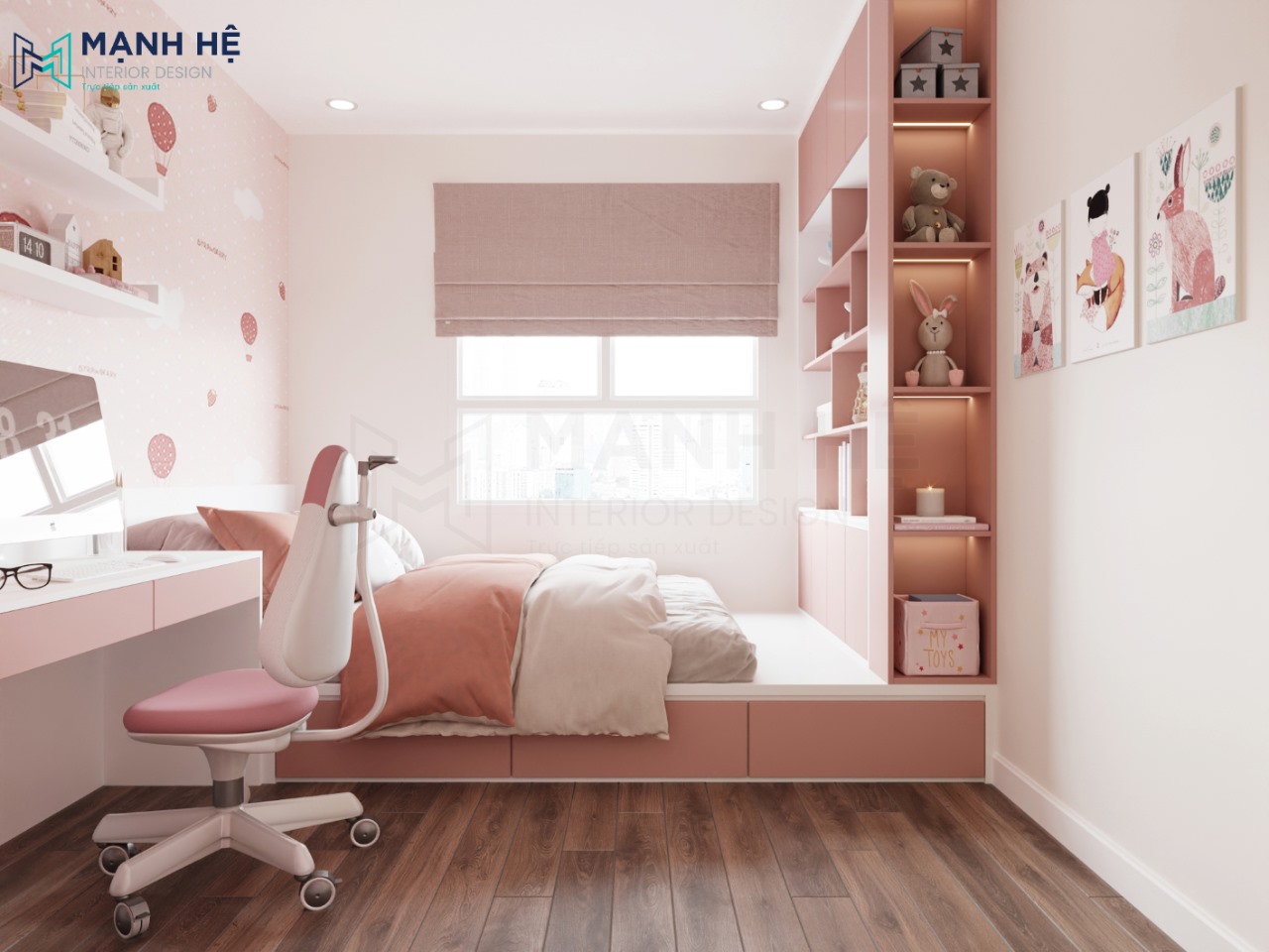 Sử dụng nội thất với chất liệu và cách thiết kế an toàn cho bé