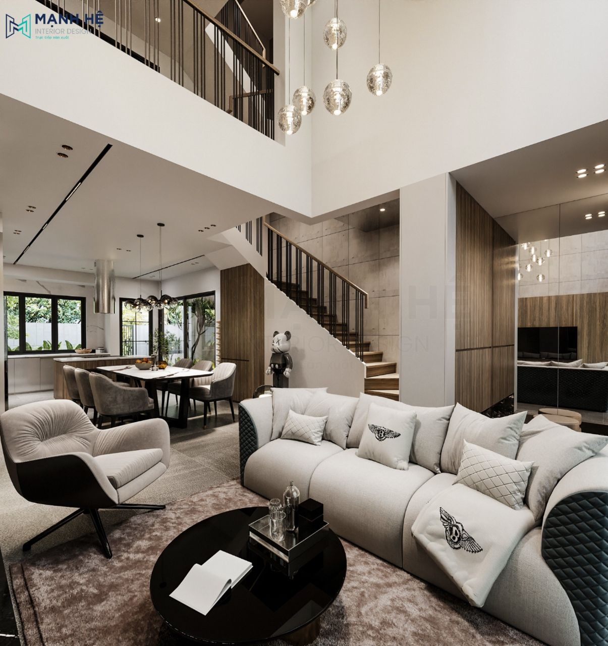 Thêm các món đồ decor cho không gian thêm ấn tượng