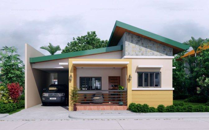 mẫu biệt thự mini độc đáo