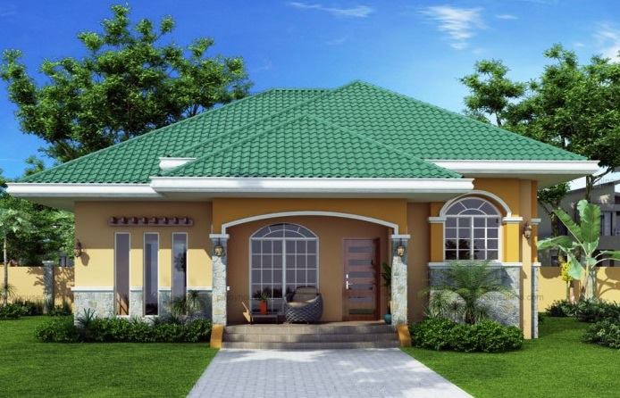 mẫu nhà hòa hợp với thiên nhiên