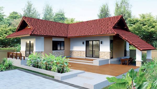 mẫu nhà cấp 4 đẹp lịch lãm