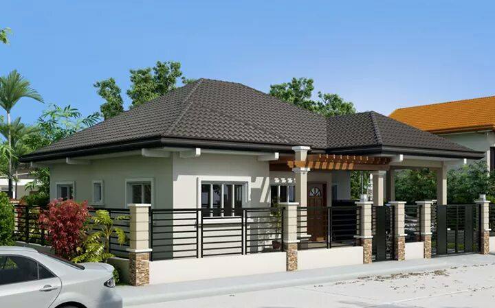 mẫu nhà hiện đại phù hợp ở huyện