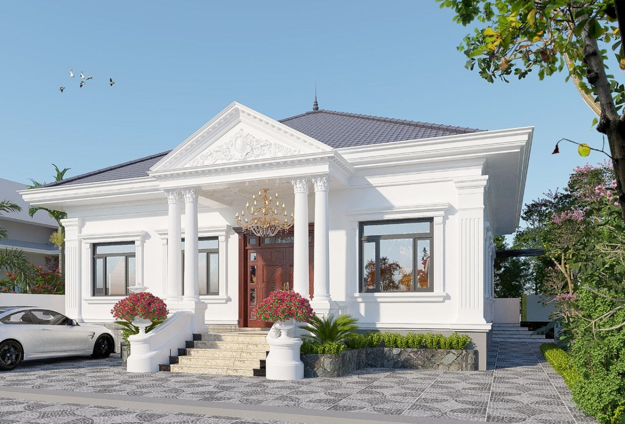 Kiến trúc nhà cấp 4 mái thái